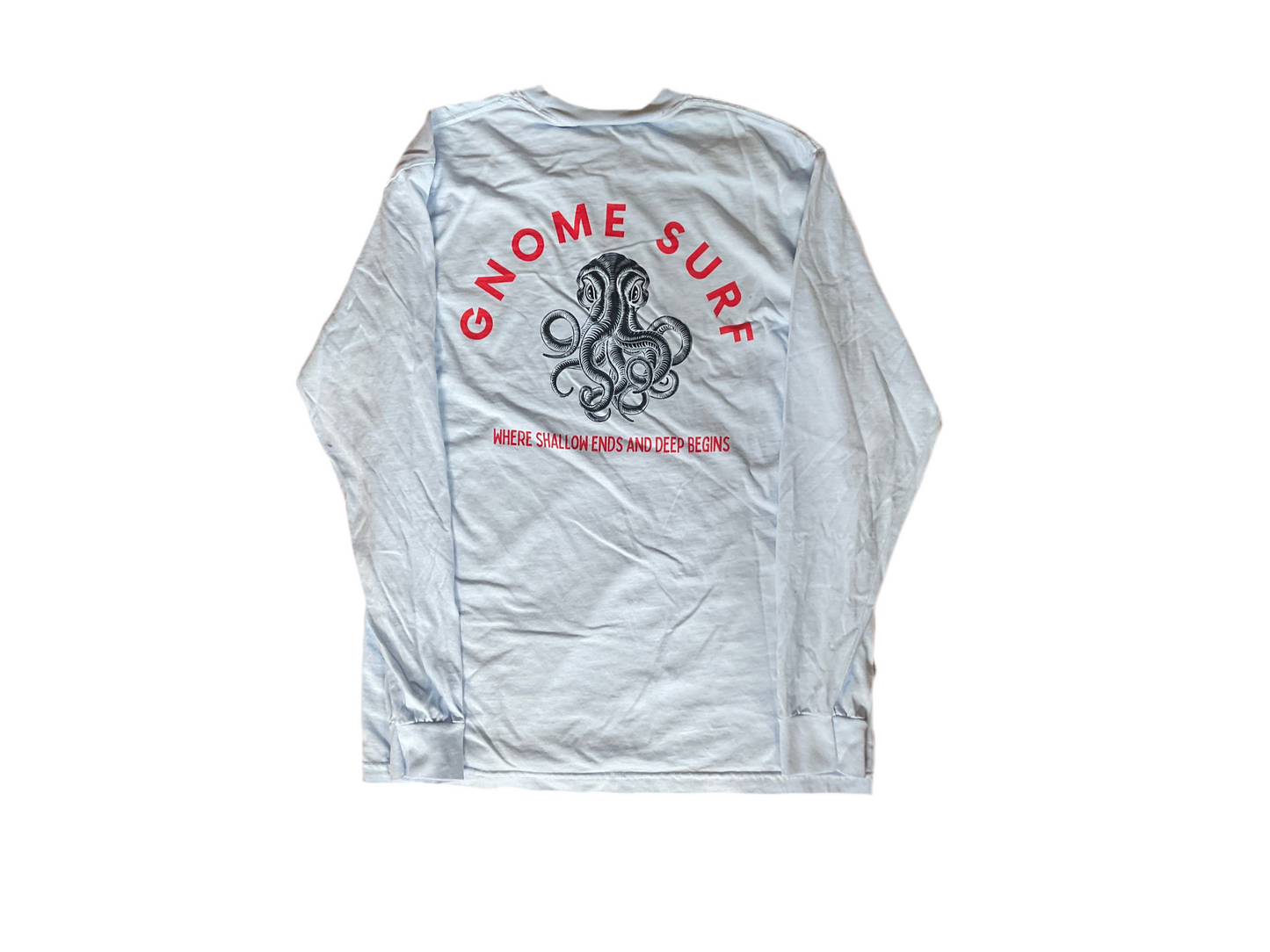 Free Ride Long Sleeve Baby Blue Shirt