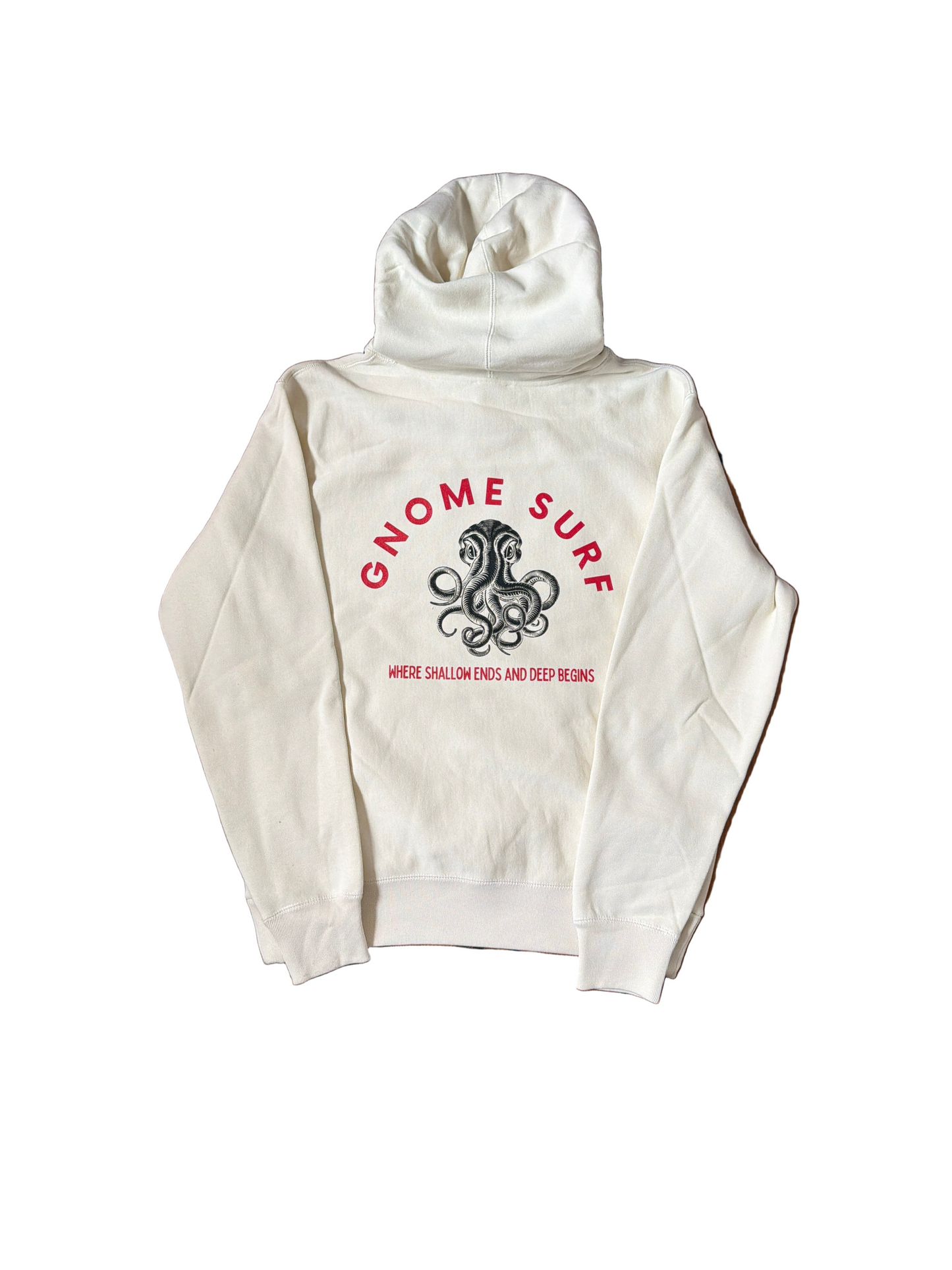 Rad to the Bone Gnome Octopus Where Shallow Ends and Deep Begins Hoodie