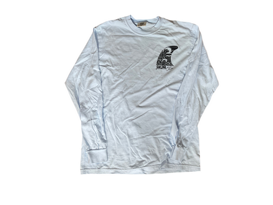 Free Ride Long Sleeve Baby Blue Shirt