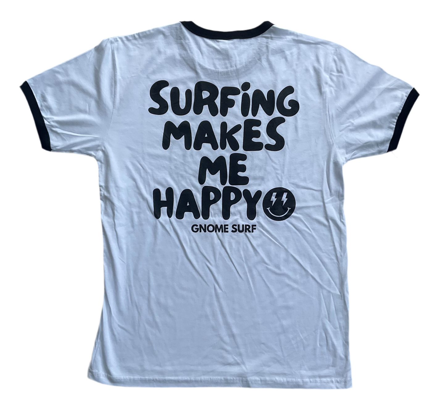 Adult Surfing Makes Me Happy Tee