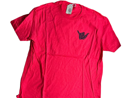 Red Pocket Shaka Teeshirt