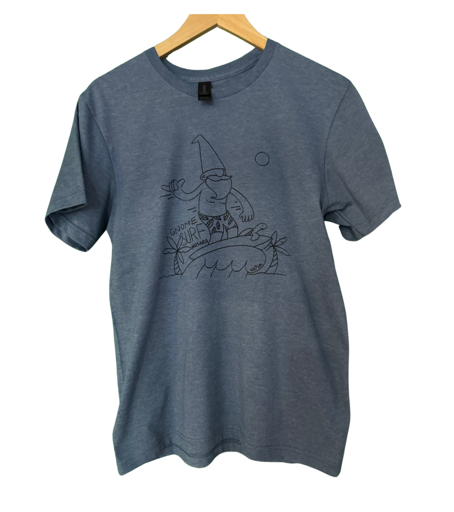 Blue nosara Gnome tee