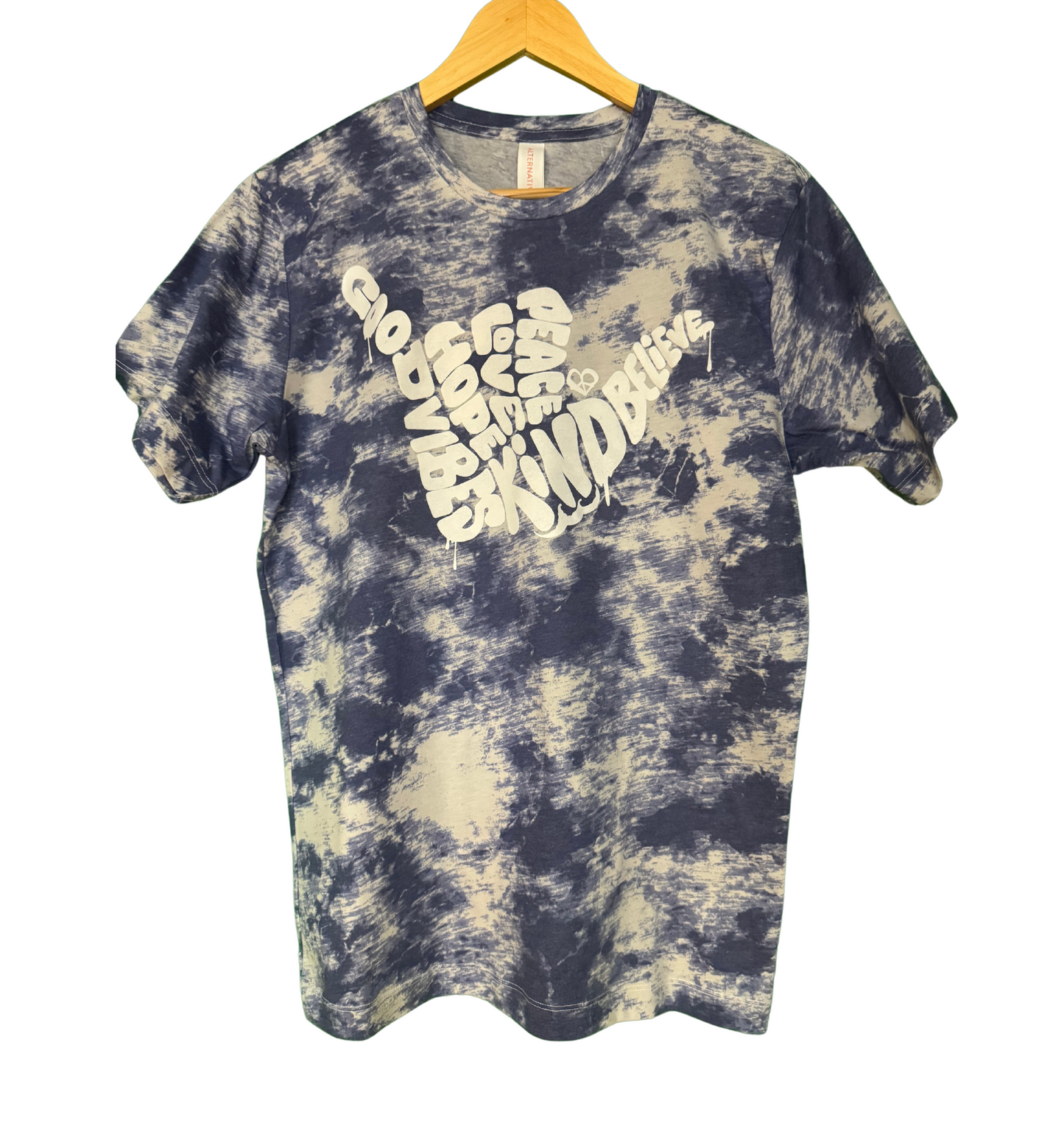 Blue Shaka Tie Dye Short Sleeve T-Shirt